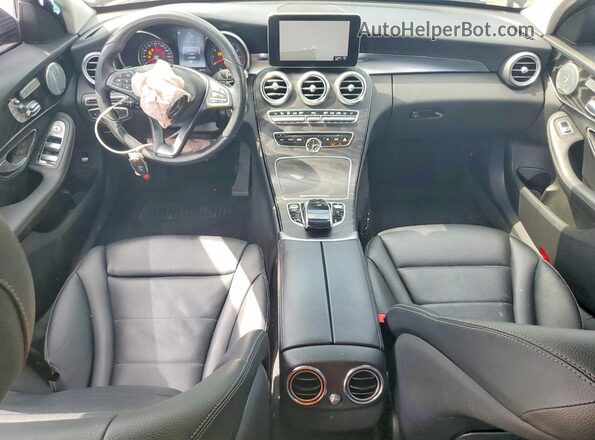 55SWF4JB8GU159021 2016 MERCEDES-BENZ C Silver Вид панелі приладів