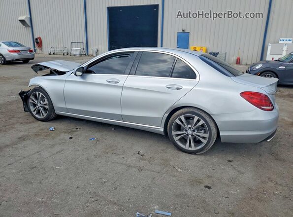 55SWF4JB8GU159021 2016 MERCEDES-BENZ C Silver Задня ліва чверть
