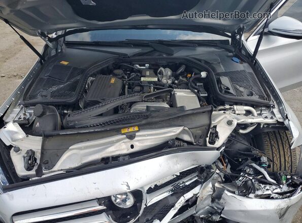 55SWF4JB8GU159021 2016 MERCEDES-BENZ C Silver Вид задньої частини салону
