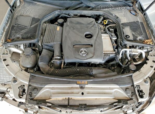 55SWF4JB8GU172660 2016 MERCEDES-BENZ C Silver Вид задньої частини салону