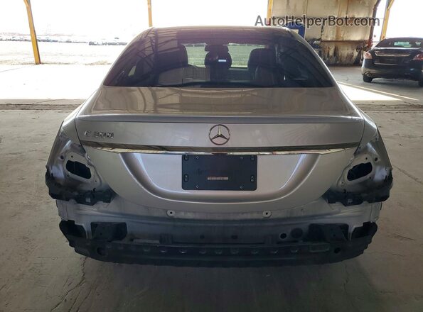 55SWF4JB8GU172660 2016 MERCEDES-BENZ C Silver Вид ззаду