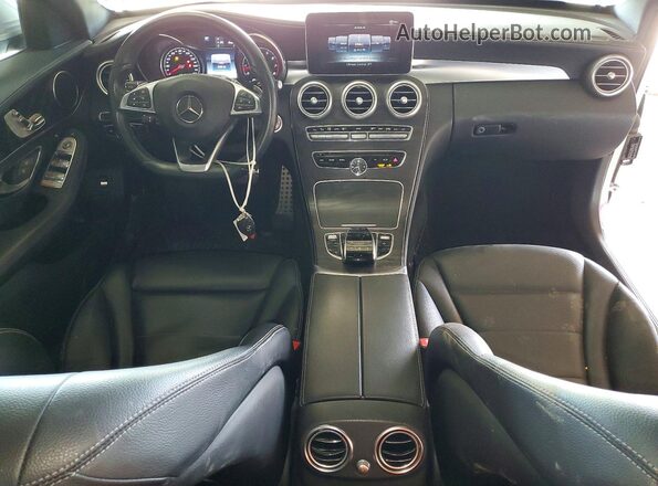 55SWF4JB8GU172660 2016 MERCEDES-BENZ C Silver Вид панелі приладів