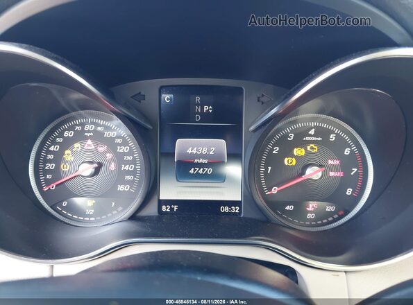 55SWF4JB8HU205917 2017 MERCEDES-BENZ C-CLASS Белый Вид задних сидений