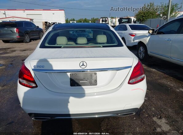 55SWF4JB8HU205917 2017 MERCEDES-BENZ C-CLASS Белый 