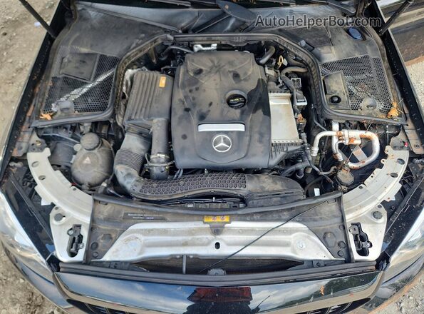 55SWF4JB8JU241094 2018 MERCEDES-BENZ C Black Widok wnętrza z tyłu
