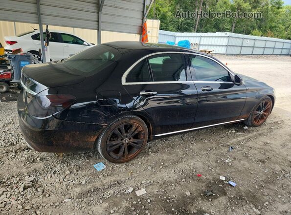 55SWF4JB8JU241094 2018 MERCEDES-BENZ C Black Tył prawy