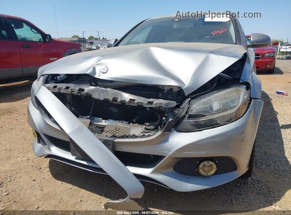 55SWF4JB9GU129462 2016 MERCEDES-BENZ C-CLASS Gray Front view