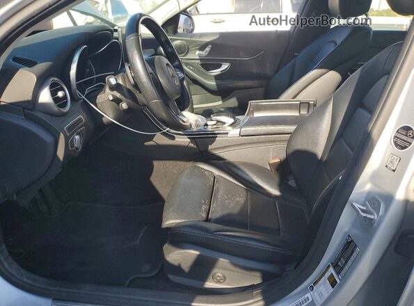 55SWF4JB9GU141479 2016 MERCEDES-BENZ C Silver Widok wnętrza z przodu