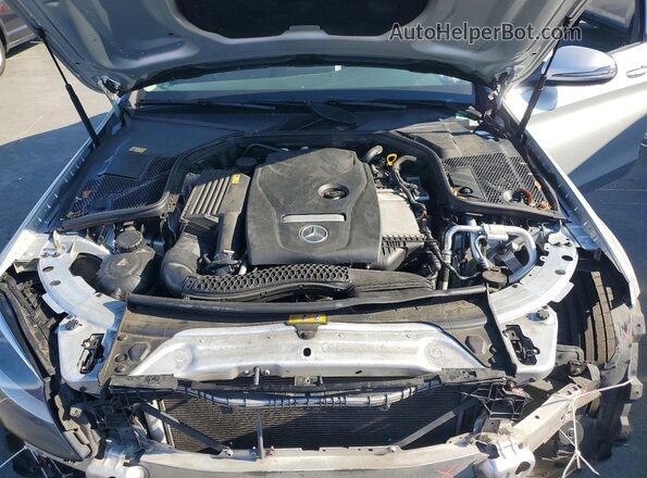 55SWF4JB9GU141479 2016 MERCEDES-BENZ C Silver Widok wnętrza z tyłu