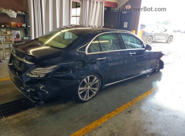 55SWF4JB9GU149887 2016 MERCEDES-BENZ C Blue Հետևի աջ