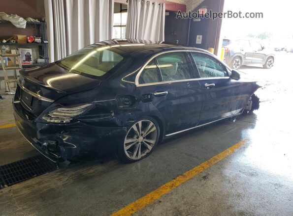 55SWF4JB9GU149887 2016 MERCEDES-BENZ C Blue 