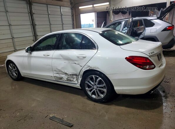 55SWF4JB9GU167094 2016 MERCEDES-BENZ C White Հետևի ձախ