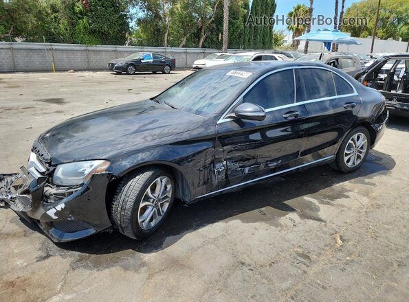 55SWF4JB9JU240701 2018 MERCEDES-BENZ C Black 