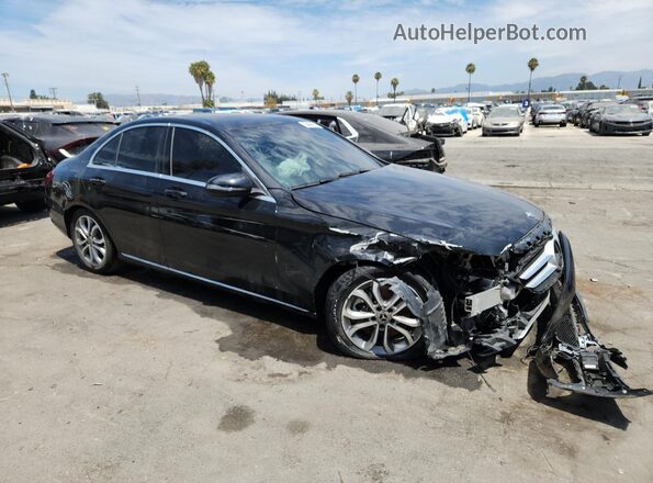55SWF4JB9JU240701 2018 MERCEDES-BENZ C Black 