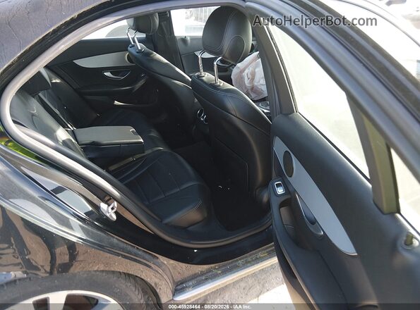 55SWF4JB9JU251732 2018 MERCEDES-BENZ C-CLASS Black Вид наклейки з VIN-кодом