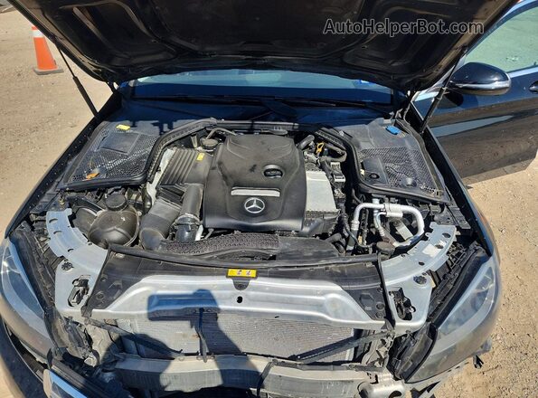 55SWF4JBXGU108801 2016 MERCEDES-BENZ C Black Widok wnętrza z tyłu