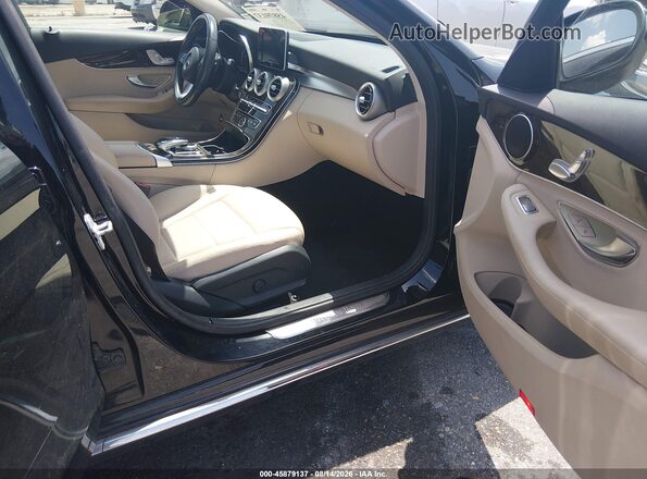 55SWF4JBXGU114811 2016 MERCEDES-BENZ C-CLASS Black Սալոնի դիմացի տեսք