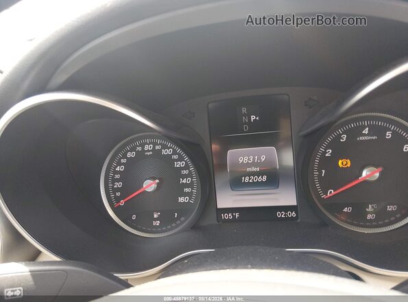 55SWF4JBXGU114811 2016 MERCEDES-BENZ C-CLASS Black Հետևի նստատեղերի տեսք