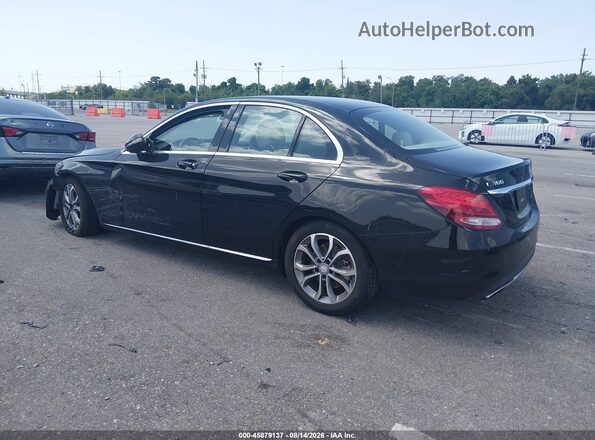 55SWF4JBXGU114811 2016 MERCEDES-BENZ C-CLASS Black Հետևի ձախ