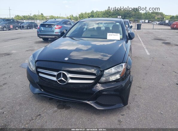 55SWF4JBXGU114811 2016 MERCEDES-BENZ C-CLASS Black Սարքավորումների վահանակի տեսք