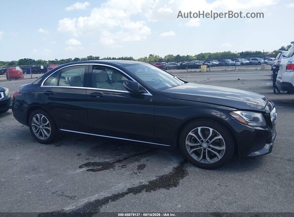55SWF4JBXGU114811 2016 MERCEDES-BENZ C-CLASS Black Սալոնի հետևի տեսք