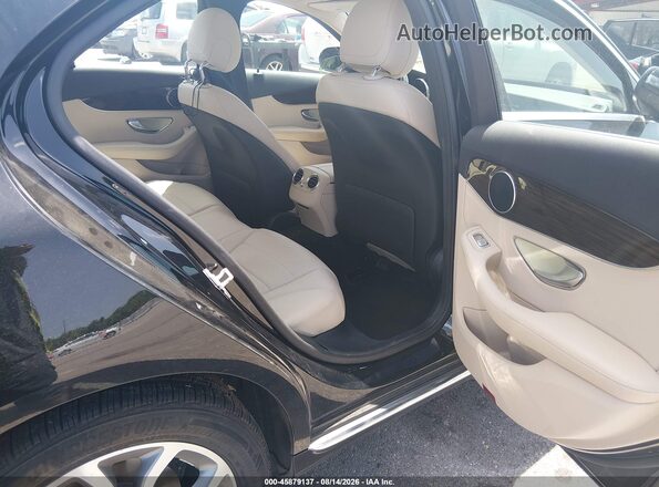55SWF4JBXGU114811 2016 MERCEDES-BENZ C-CLASS Black VIN կոդի պիտակի տեսք