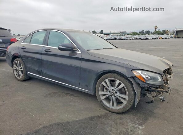 55SWF4JBXJU273402 2018 MERCEDES-BENZ C Black წინა მარჯვენა