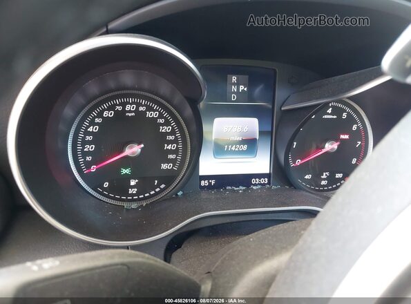 55SWF4KB0GU108045 2016 MERCEDES-BENZ C-CLASS White Widok tylnych siedzeń