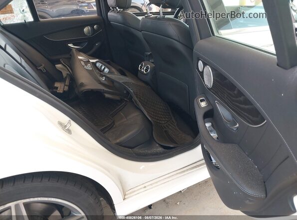 55SWF4KB0GU108045 2016 MERCEDES-BENZ C-CLASS White Widok naklejki z numerem VIN