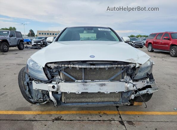 55SWF4KB0GU114508 2016 MERCEDES-BENZ C White Vista frontal