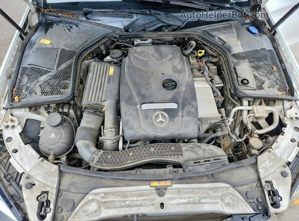 55SWF4KB0GU114508 2016 MERCEDES-BENZ C White Vista interior trasera
