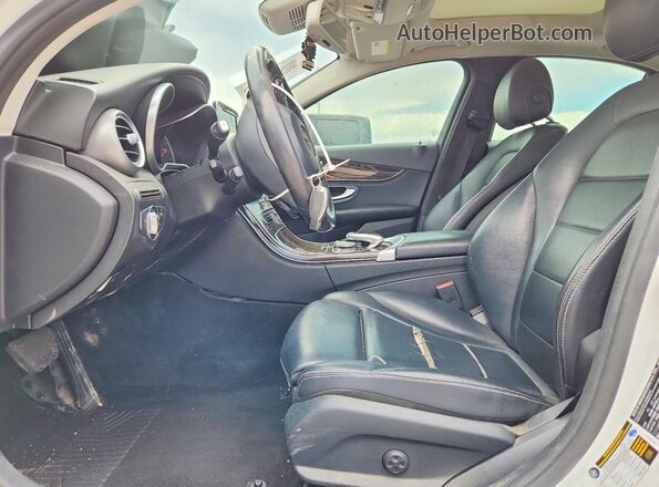 55SWF4KB0GU114508 2016 MERCEDES-BENZ C White Vista interior delantera