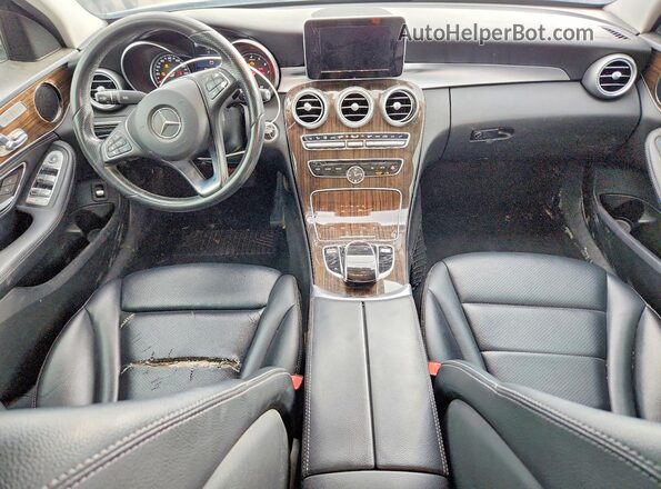55SWF4KB0GU114508 2016 MERCEDES-BENZ C White Vista del salpicadero