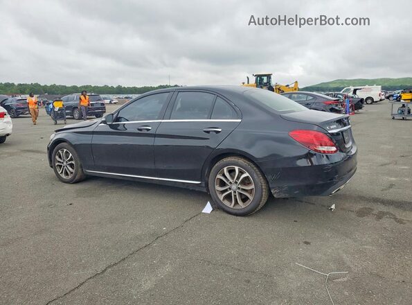 55SWF4KB0HU208941 2017 MERCEDES-BENZ C Black Задня ліва чверть