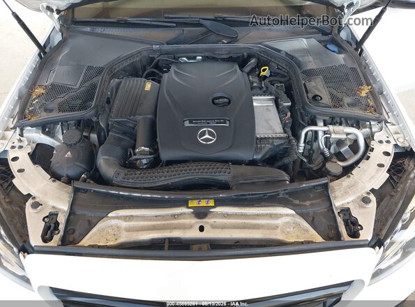 55SWF4KB0HU224721 2017 MERCEDES-BENZ C-CLASS White Հետևի տեսք