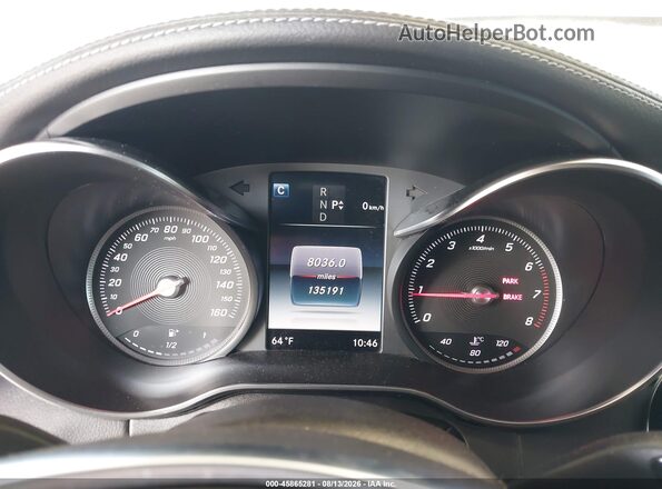 55SWF4KB0HU224721 2017 MERCEDES-BENZ C-CLASS White Հետևի նստատեղերի տեսք