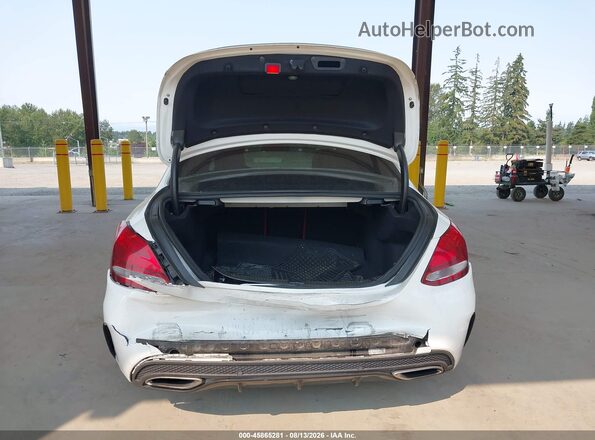 55SWF4KB0HU224721 2017 MERCEDES-BENZ C-CLASS White 