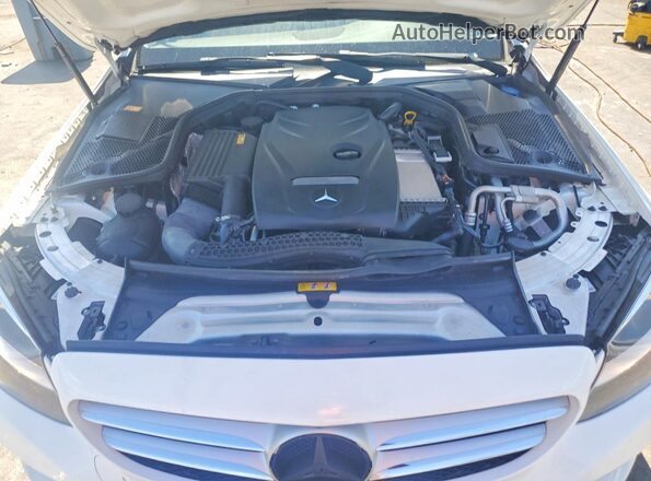 55SWF4KB1GU135139 2016 MERCEDES-BENZ C White Вид задньої частини салону