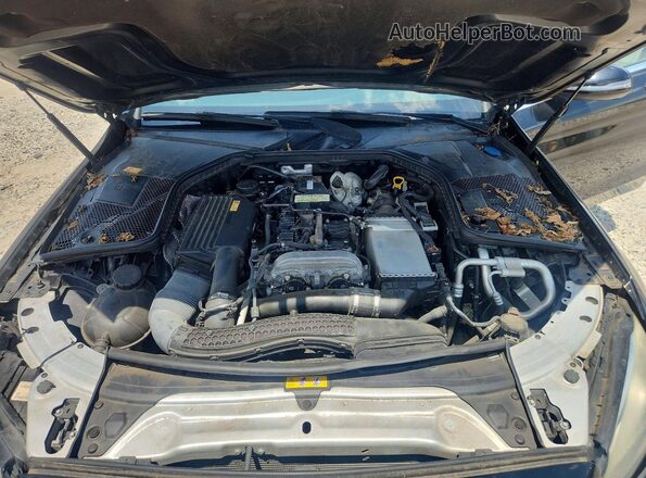 55SWF4KB1GU164625 2016 MERCEDES-BENZ C Black Vista interior trasera