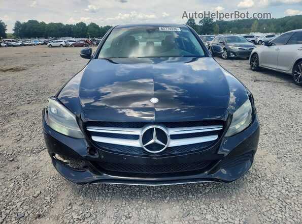 55SWF4KB1GU164625 2016 MERCEDES-BENZ C Black Vista frontal