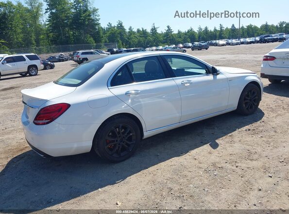 55SWF4KB2HU224039 2017 MERCEDES-BENZ C-CLASS White Rear right