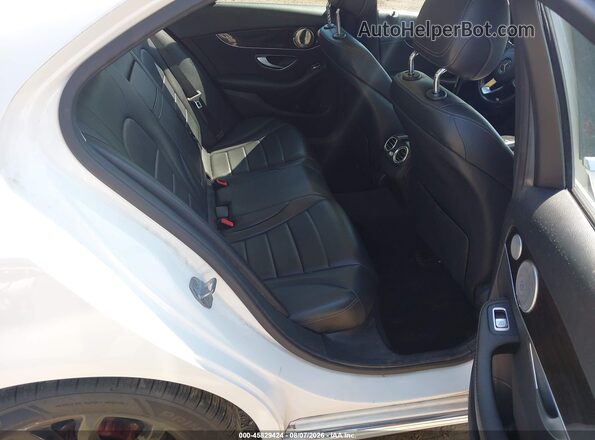55SWF4KB2HU224039 2017 MERCEDES-BENZ C-CLASS White VIN sticker view