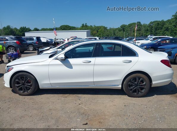 55SWF4KB2HU224039 2017 MERCEDES-BENZ C-CLASS White 360 interior view