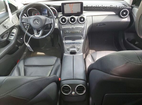 55SWF4KB3GU103292 2016 MERCEDES-BENZ C Black Widok deski rozdzielczej