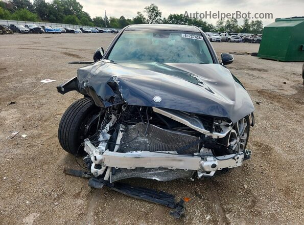 55SWF4KB3HU204172 2017 MERCEDES-BENZ C Черный Вид спереди