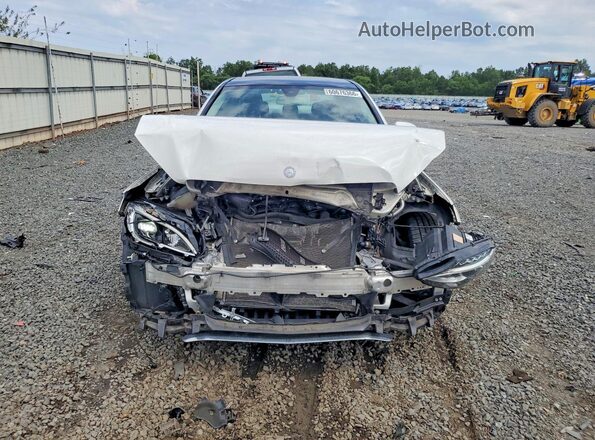55SWF4KB3HU219903 2017 MERCEDES-BENZ C White Դիմացի տեսք