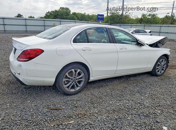 55SWF4KB3HU219903 2017 MERCEDES-BENZ C White Հետևի աջ