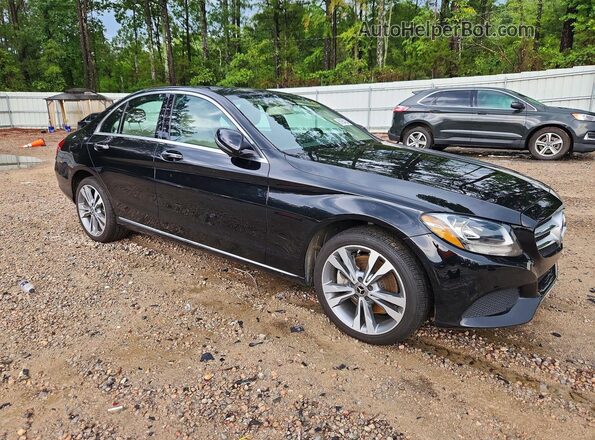55SWF4KB3JU272249 2018 MERCEDES-BENZ C Black Առջևի աջ