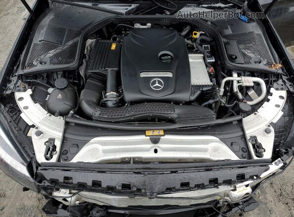 55SWF4KB3JU279251 2018 MERCEDES-BENZ C Black უკანა სალონის ხედი