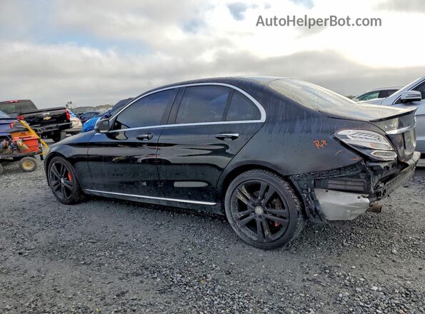 55SWF4KB4GU139749 2016 MERCEDES-BENZ C Black უკანა მარცხენა